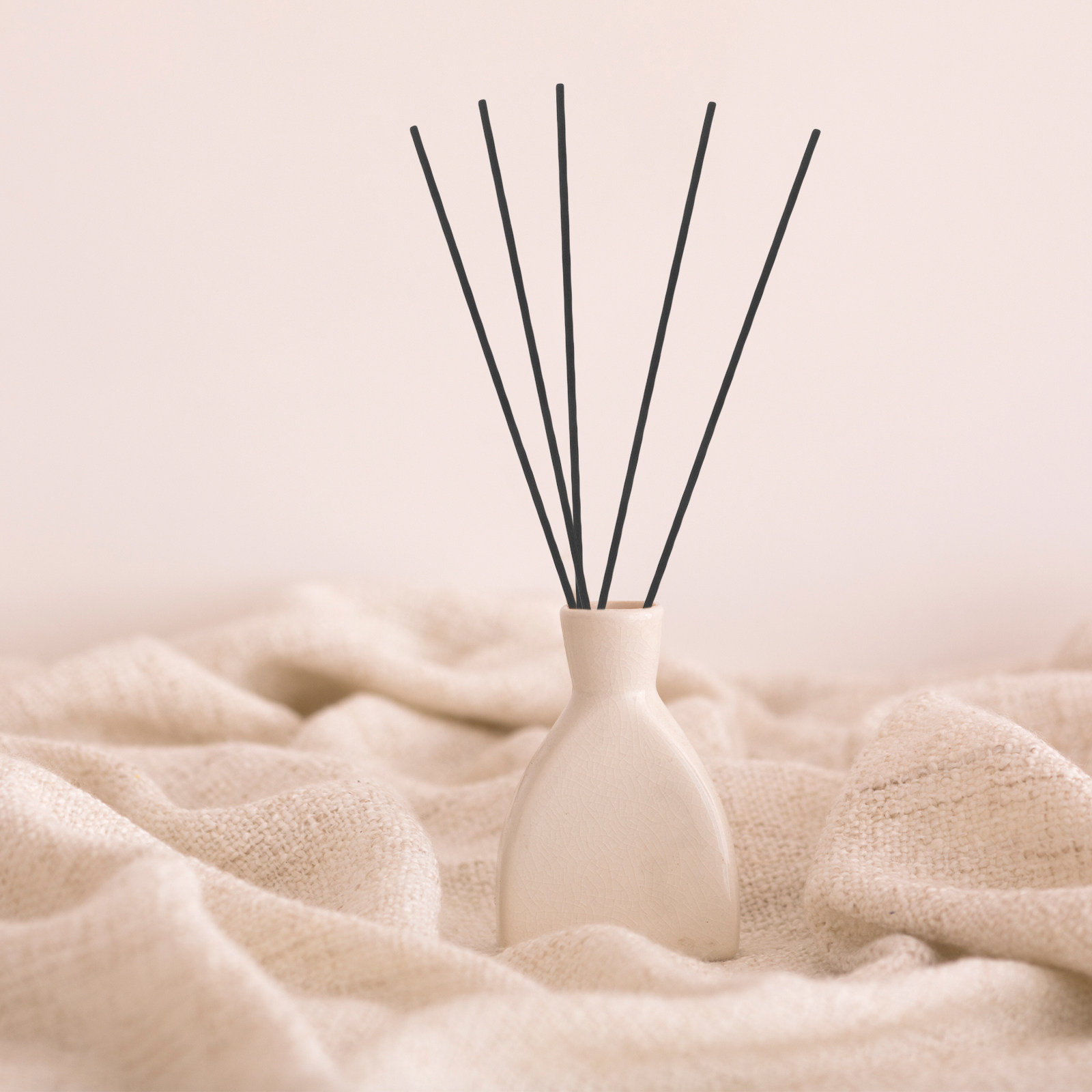 Home Fragrance Diffusers - 100 szt. Czarne, grube, wymienne patyczki