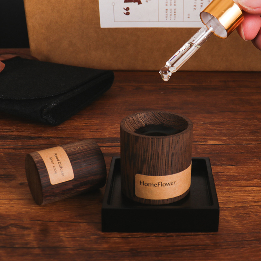 Home Fragrance Diffusers - Dyfuzor olejków eterycznych z orzecha włoskiego,