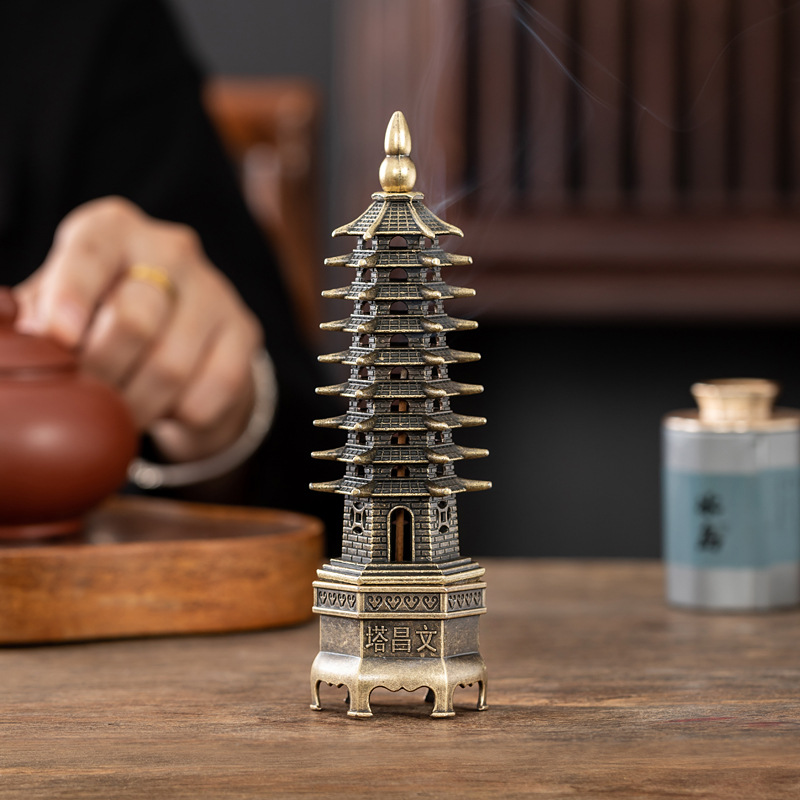 Home Fragrance Incense Sticks - Chińska Pagoda Pionowy Palnik do Kadzideł