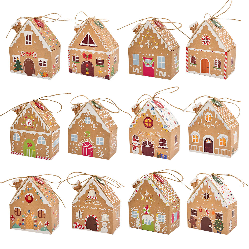 24 szt. Świąteczne pudełka na  – Home Fragrance Gingerbread recenzja i cena