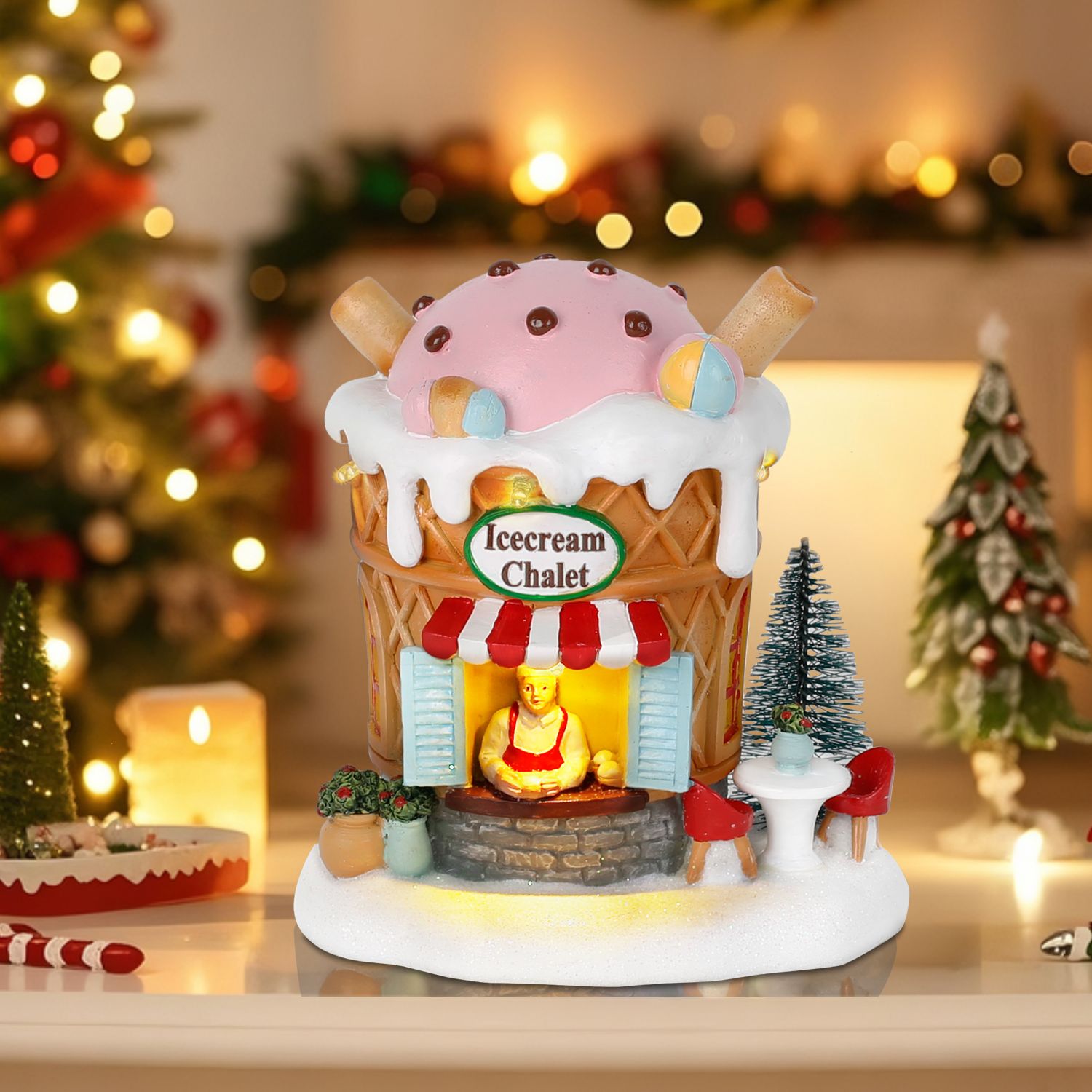 Świecący Domek z Piernika, Dek – Home Fragrance Gingerbread recenzja i cena