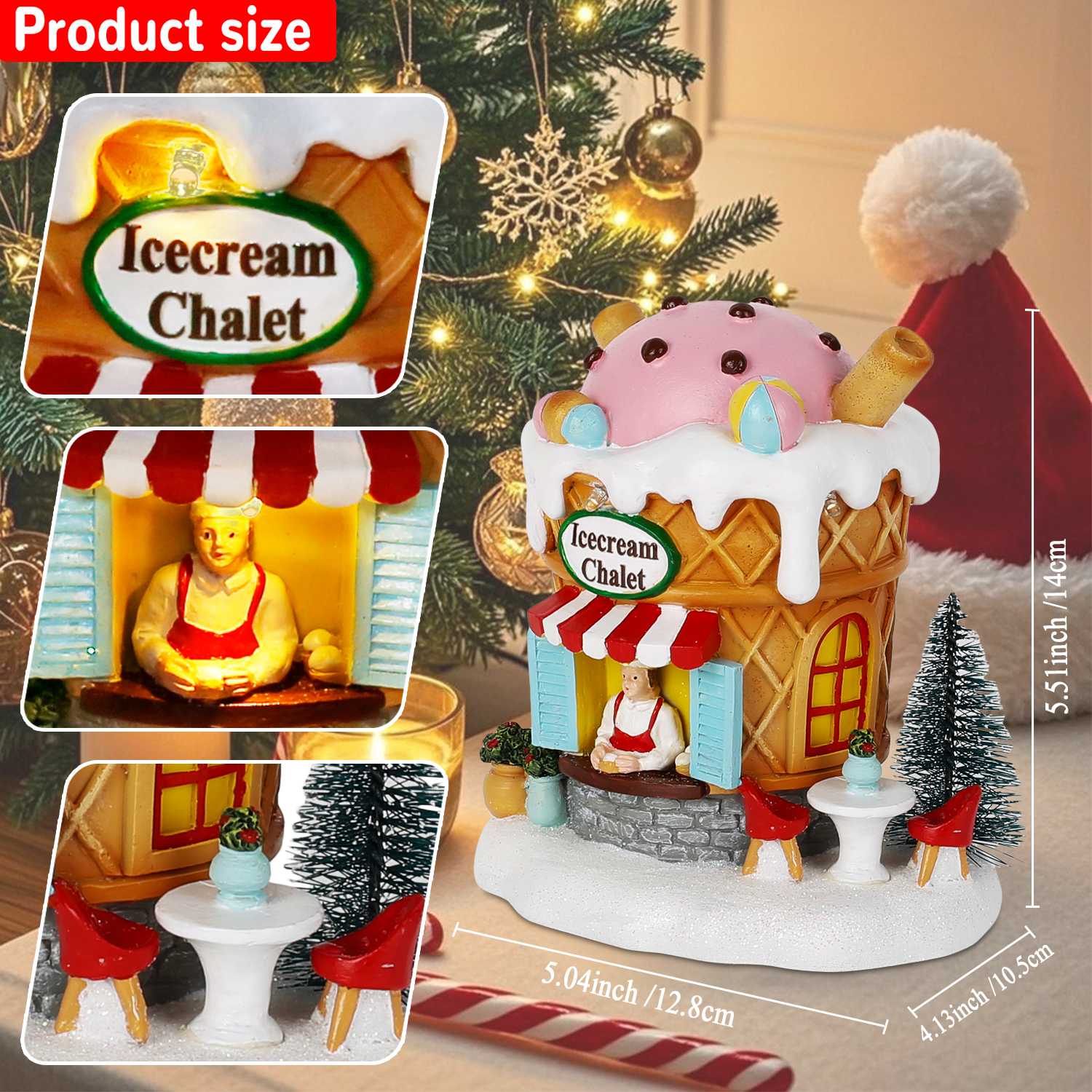 Świecący Domek z Piernika, Dek – Home Fragrance Gingerbread recenzja i cena
