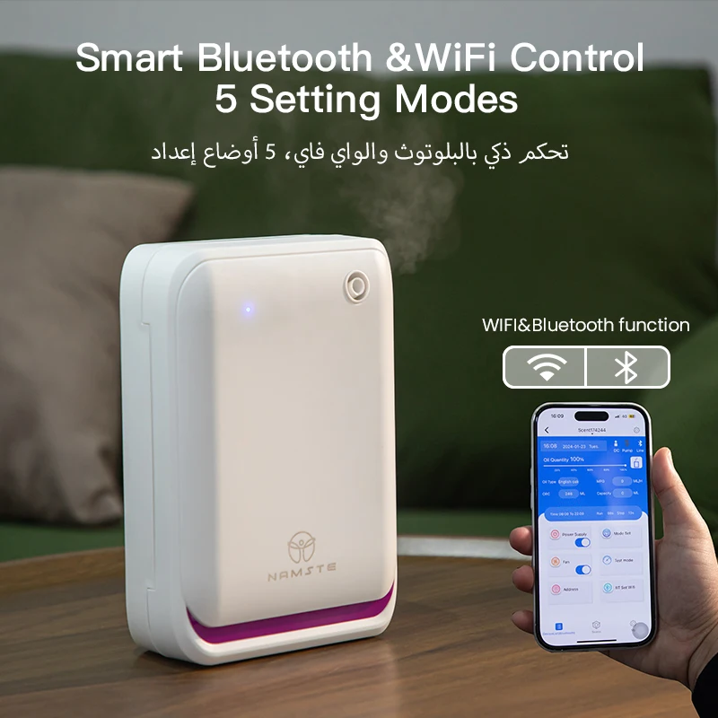 NAMSTE 500m³ Duży Dyfuzor Zapa – Home Fragrance Diffusers recenzja i cena